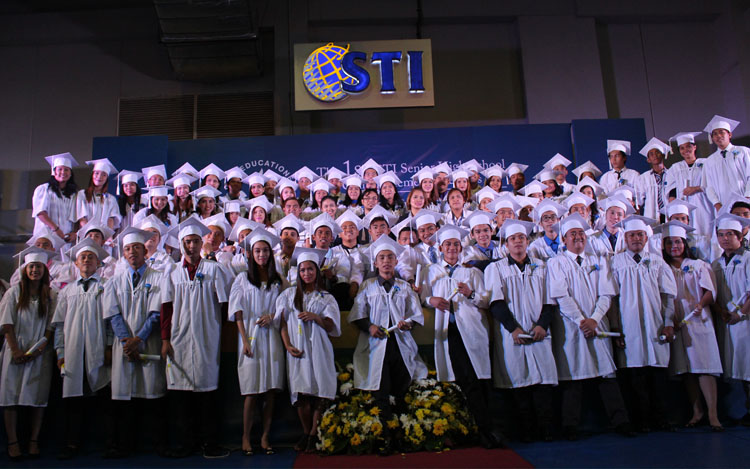 STI Holds First Senior High Graduation | STI Colleges and Education